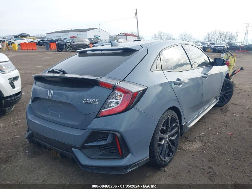 2021 HONDA CIVIC SPORT TOURING - SHHFK7H90MU215965