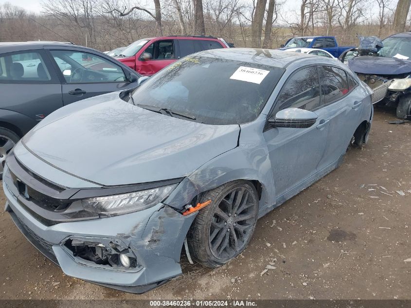 2021 HONDA CIVIC SPORT TOURING - SHHFK7H90MU215965