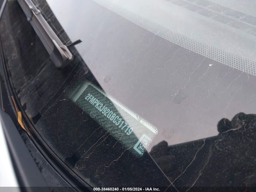 2016 FORD EDGE SEL - 2FMPK3J92GBC31719