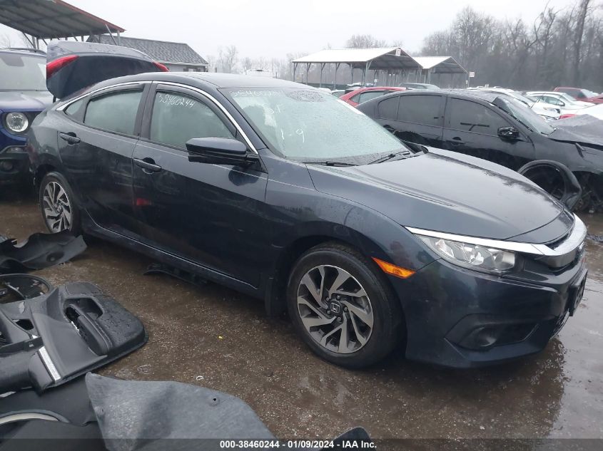 2018 HONDA CIVIC EX - 2HGFC2F80JH600834