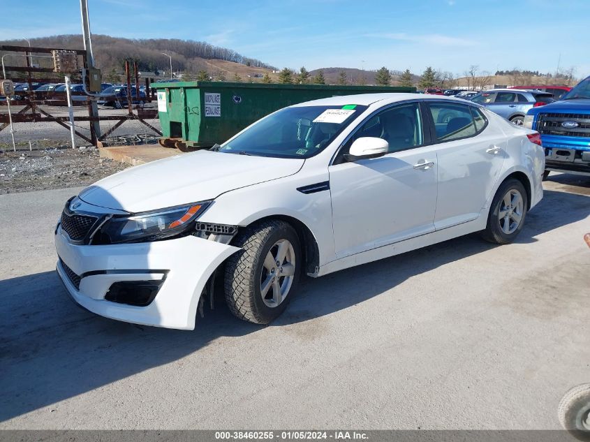 2015 KIA OPTIMA LX - KNAGM4A75F5528938