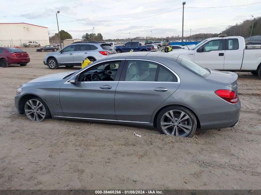 2015 MERCEDES-BENZ C 300 LUXURY/SPORT - 55SWF4JB3FU068673