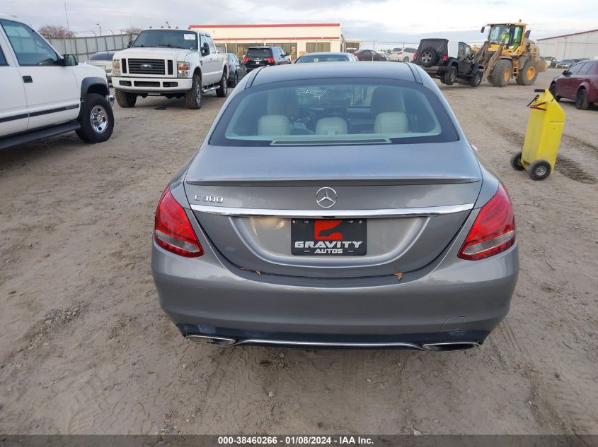 2015 MERCEDES-BENZ C 300 LUXURY/SPORT - 55SWF4JB3FU068673