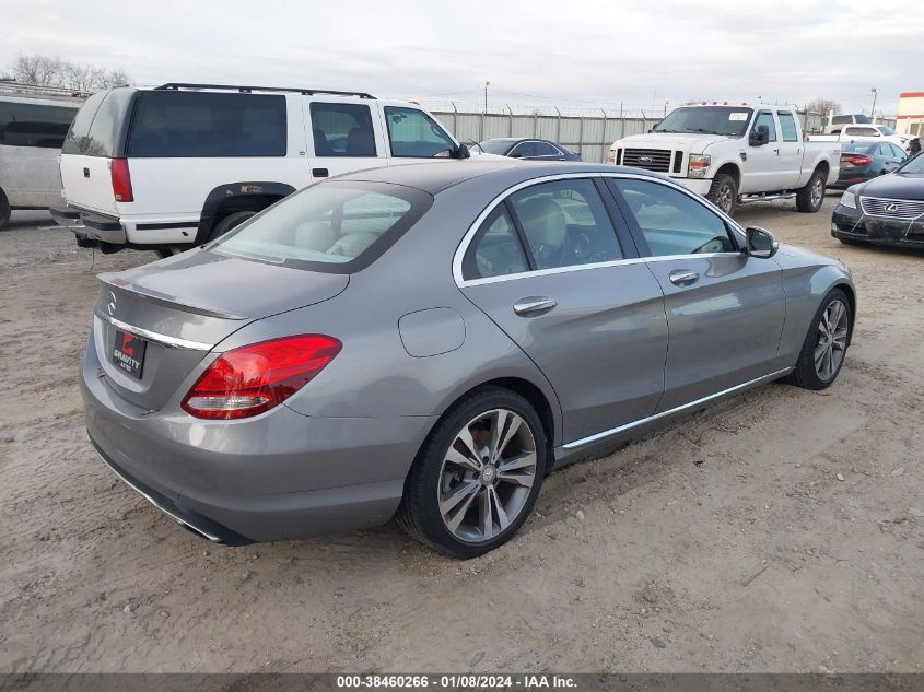 2015 MERCEDES-BENZ C 300 LUXURY/SPORT - 55SWF4JB3FU068673
