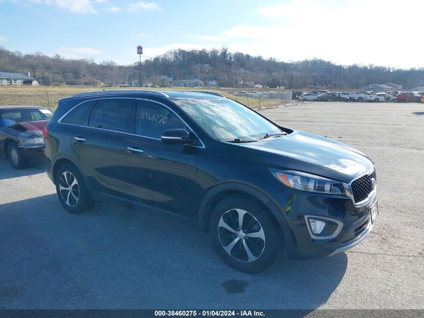 2017 KIA SORENTO 3.3L EX - 5XYPH4A59HG200213