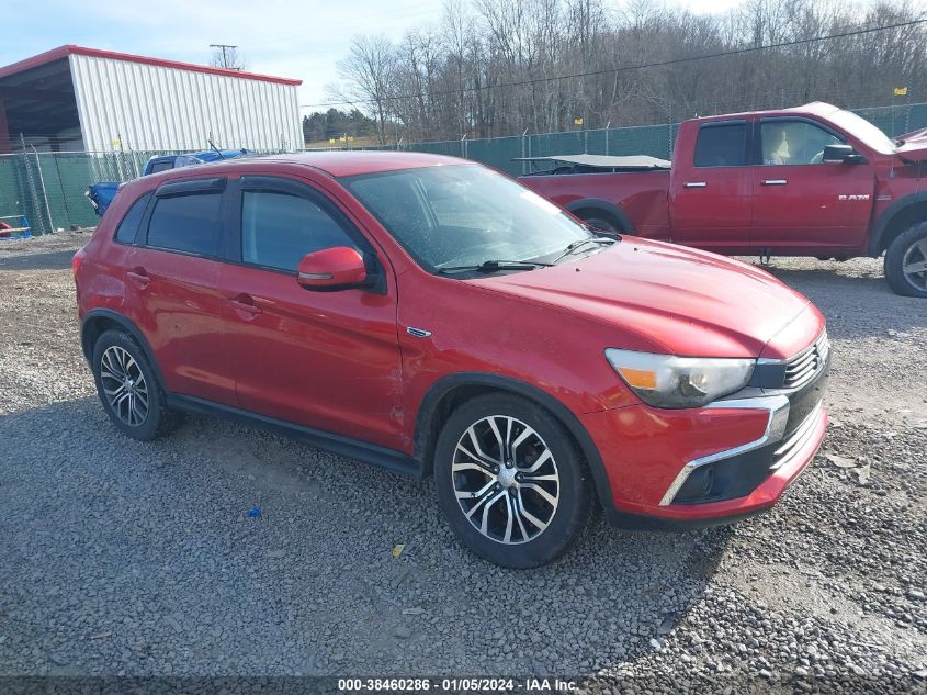 Lot #2534661343 2016 MITSUBISHI OUTLANDER SPORT 2.0 ES salvage car