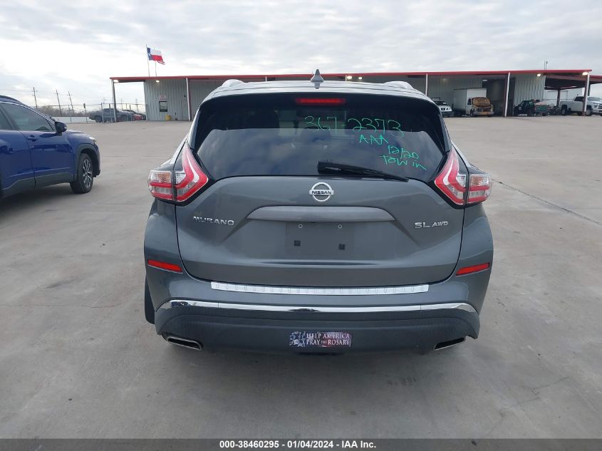 2017 NISSAN MURANO SL - 5N1AZ2MHXHN165280