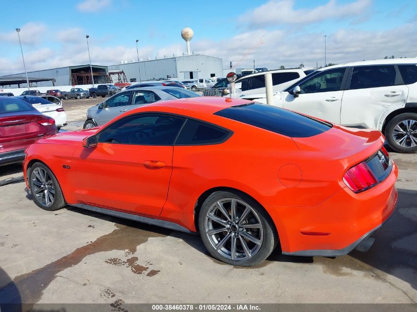 2016 FORD MUSTANG GT - 1FA6P8CF2G5229819