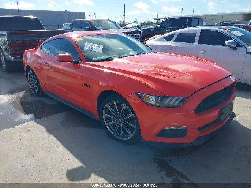 2016 FORD MUSTANG GT - 1FA6P8CF2G5229819