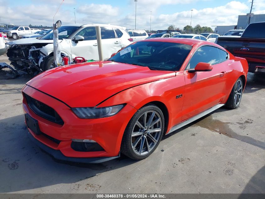 2016 FORD MUSTANG GT - 1FA6P8CF2G5229819