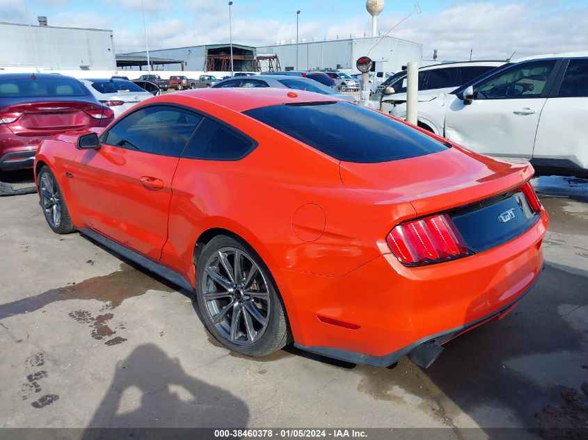 2016 FORD MUSTANG GT - 1FA6P8CF2G5229819