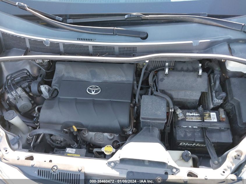 5TDYK3DCXCS197182 2012 TOYOTA SIENNA, photo no. 10