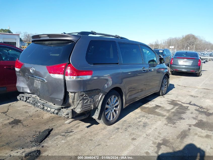 5TDYK3DCXCS197182 2012 TOYOTA SIENNA, photo no. 4