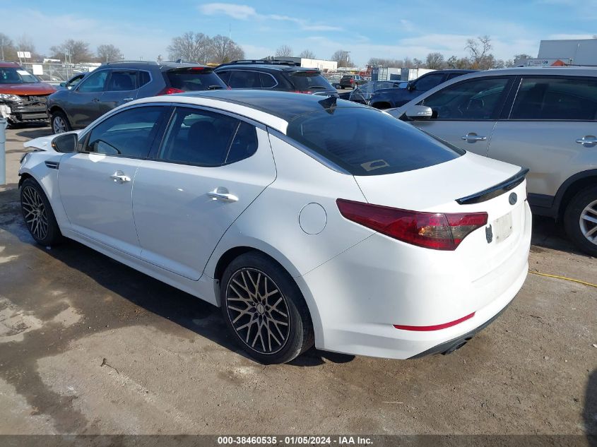 2013 KIA OPTIMA SX - 5XXGR4A61DG240659