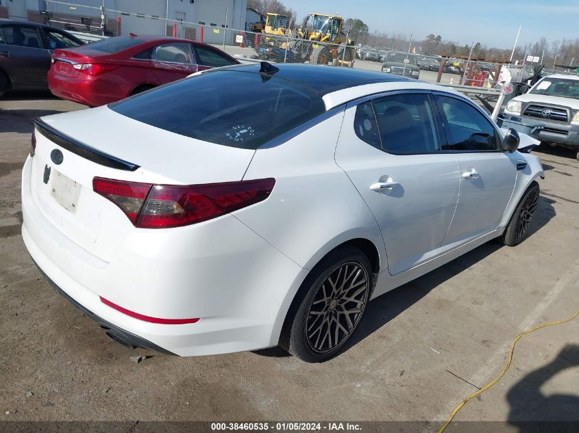 2013 KIA OPTIMA SX - 5XXGR4A61DG240659