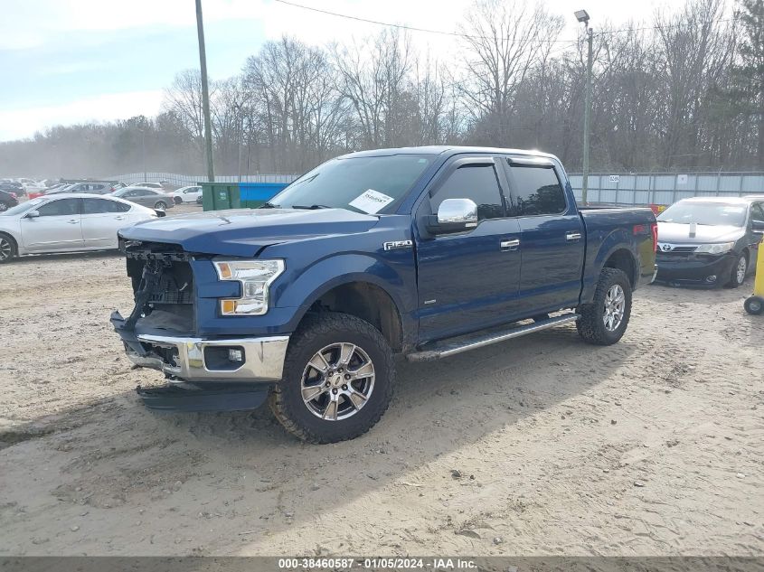 2016 FORD F-150 XLT - 1FTEW1EG6GKD20194