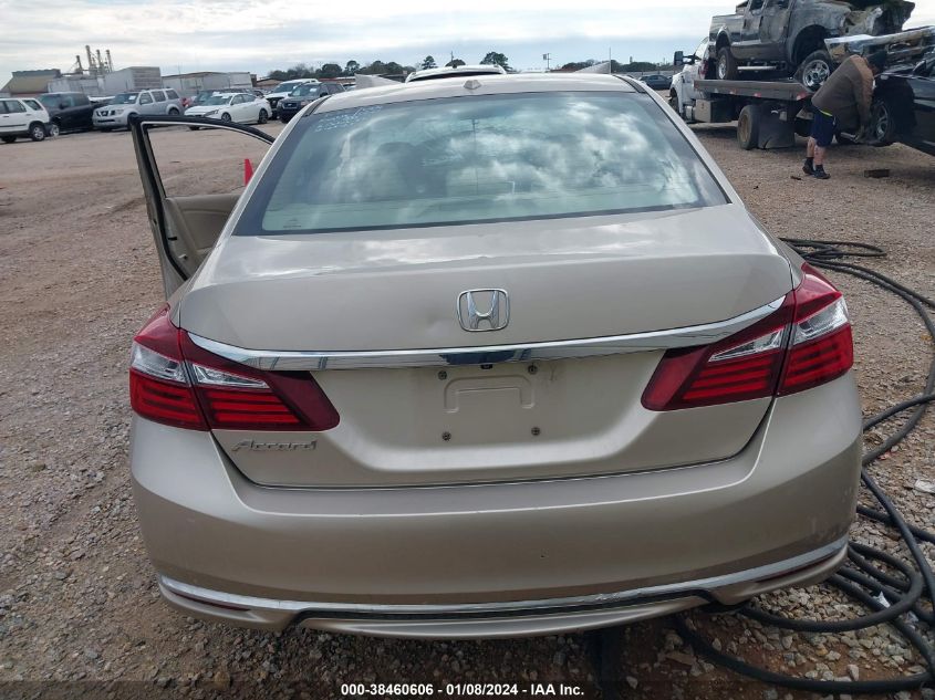2016 HONDA ACCORD EXL - 1HGCR2F86GA032047