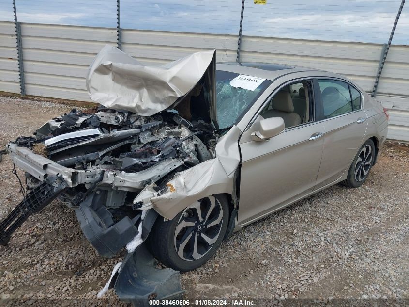 2016 HONDA ACCORD EXL - 1HGCR2F86GA032047