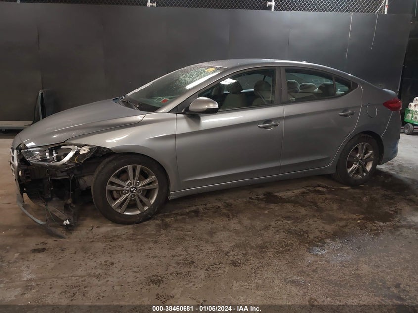 VIN 5NPD84LF3HH008254 2017 HYUNDAI ELANTRA SE
