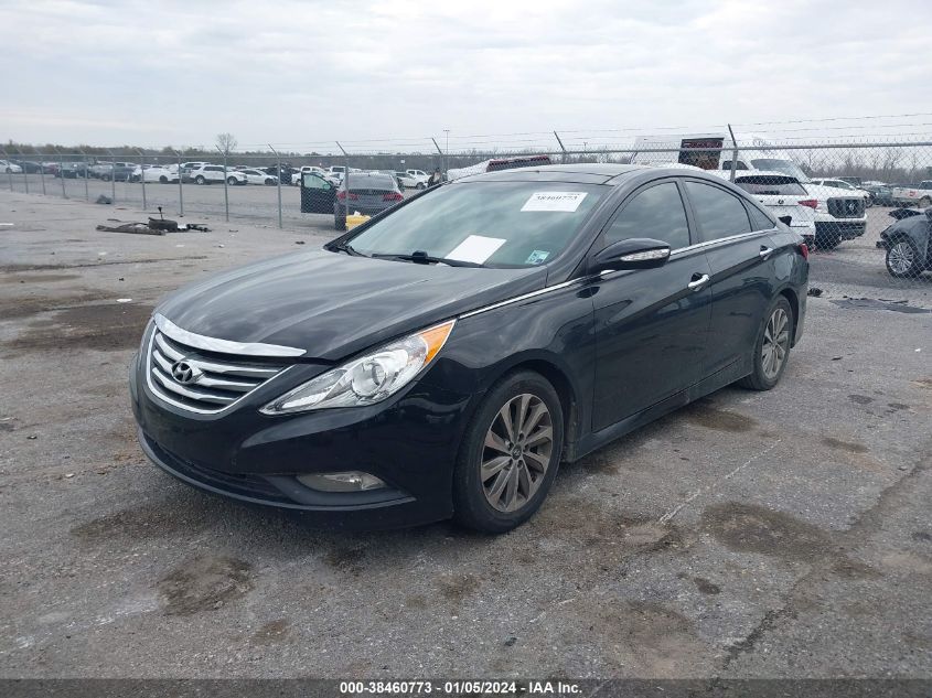 2014 HYUNDAI SONATA LIMITED - 5NPEC4AC7EH844284