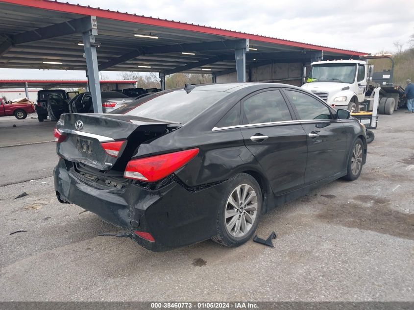 2014 HYUNDAI SONATA LIMITED - 5NPEC4AC7EH844284