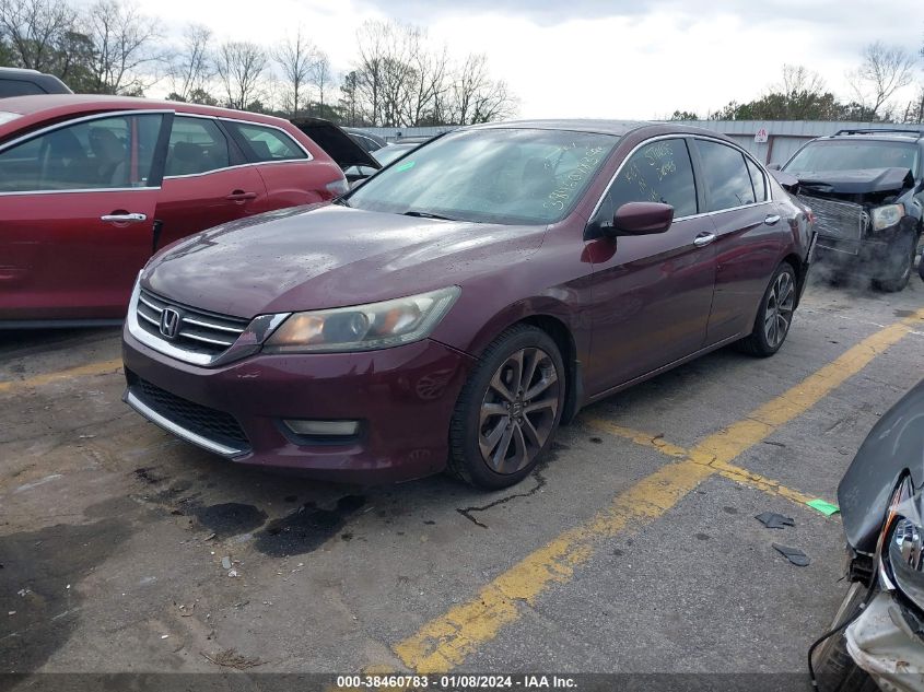 2013 HONDA ACCORD SPORT - 1HGCR2F50DA149639