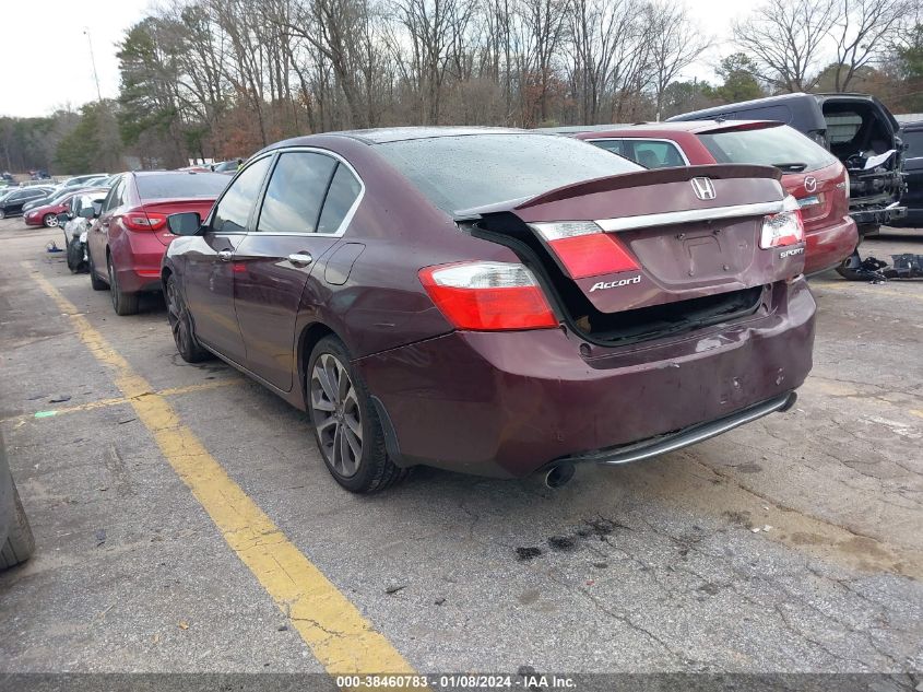 2013 HONDA ACCORD SPORT - 1HGCR2F50DA149639