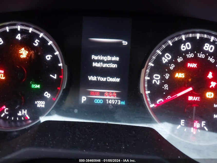 VIN 2T3P1RFV6MW221476 2021 TOYOTA RAV4 XLE