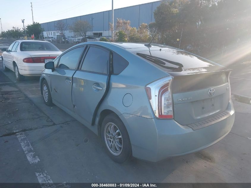 2013 TOYOTA PRIUS FOUR - JTDKN3DUXD5581458
