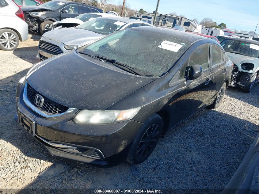 2013 HONDA CIVIC LX - 19XFB2F53DE258559