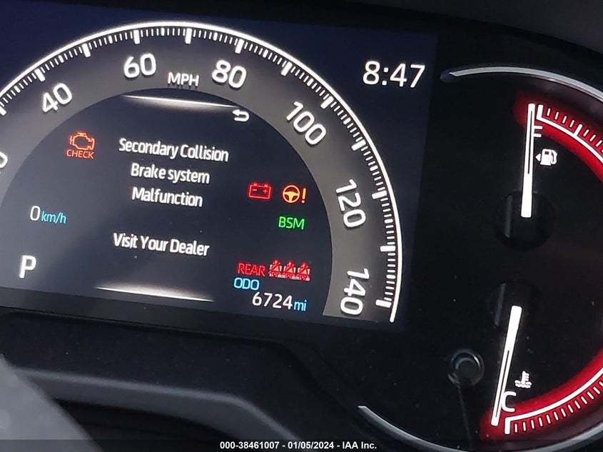 VIN 2T3G1RFV5PC364487 2023 TOYOTA RAV4 LE