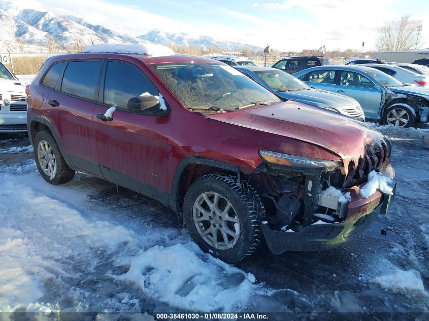 2014 JEEP CHEROKEE SPORT - 1C4PJMAB9EW219692