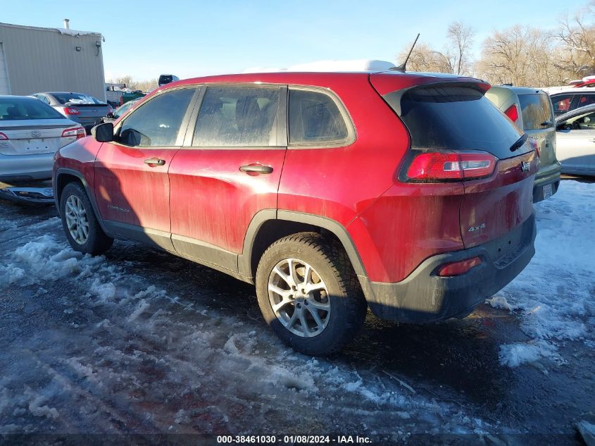 2014 JEEP CHEROKEE SPORT - 1C4PJMAB9EW219692