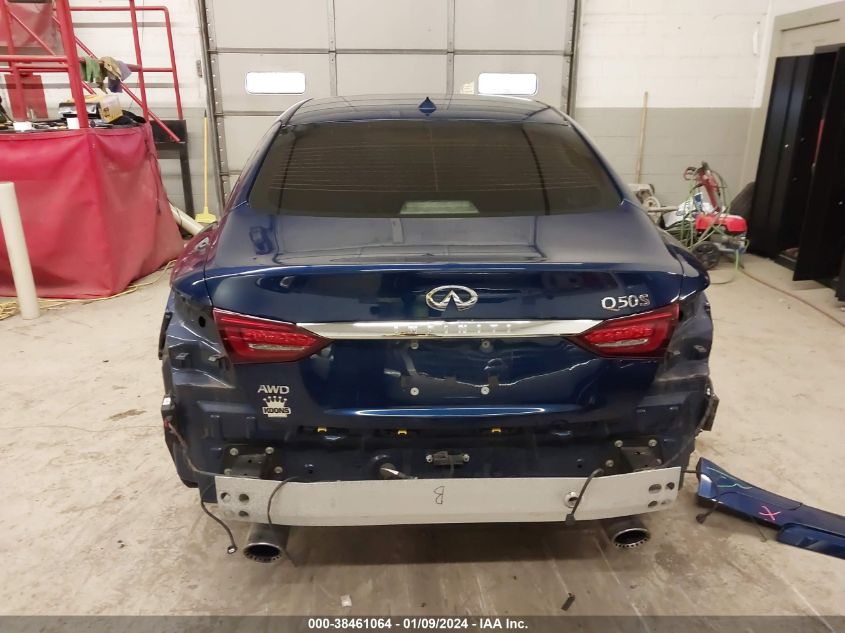 2018 INFINITI Q50 3.0T RED SPORT 400 - JN1FV7AR5JM700238
