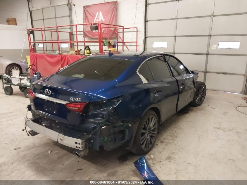 2018 INFINITI Q50 3.0T RED SPORT 400 - JN1FV7AR5JM700238