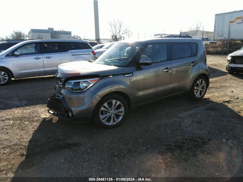 2016 KIA SOUL + - KNDJP3A55G7295724