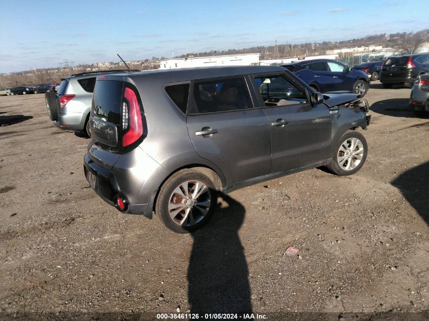 2016 KIA SOUL + - KNDJP3A55G7295724