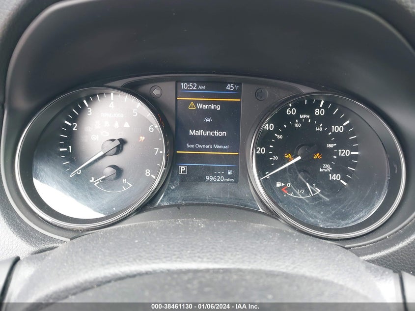 VIN KNMAT2MT2KP556641 2019 NISSAN ROGUE S/SV