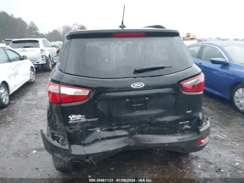 2018 FORD ECOSPORT SE - MAJ6P1UL4JC188365