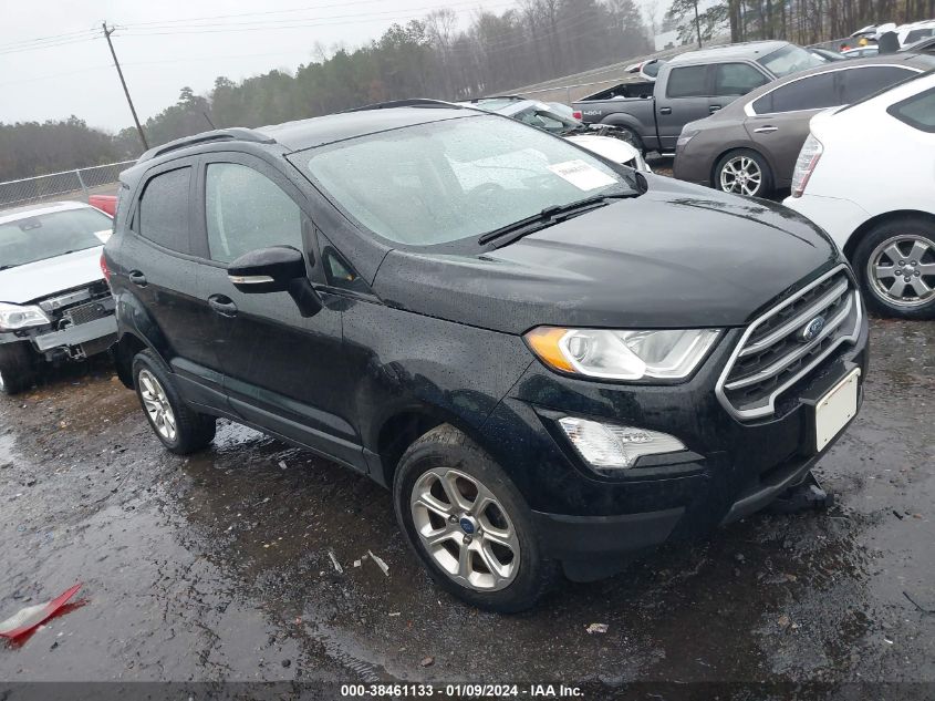 2018 FORD ECOSPORT SE - MAJ6P1UL4JC188365