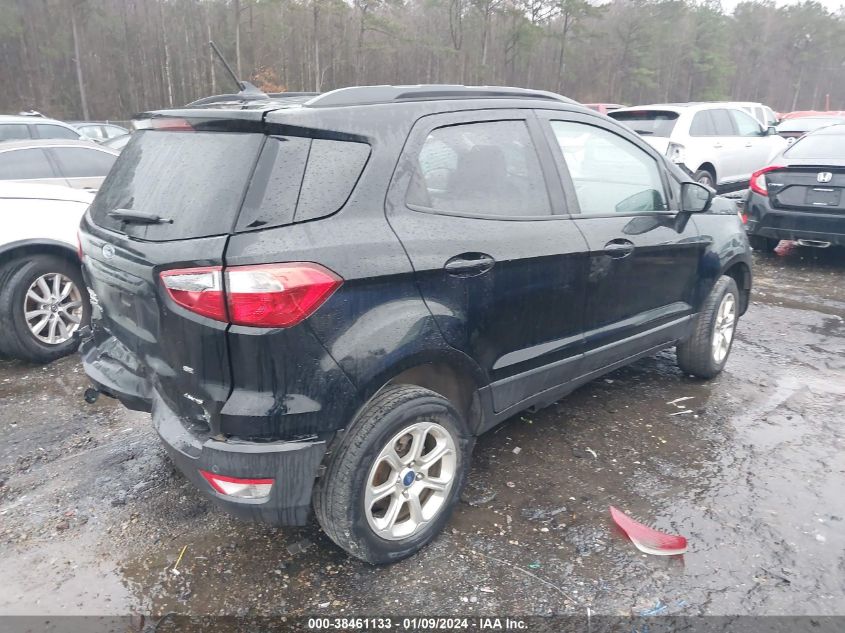 2018 FORD ECOSPORT SE - MAJ6P1UL4JC188365