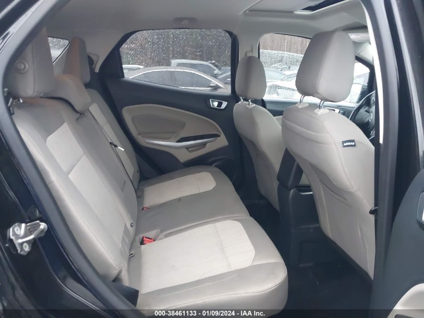 2018 FORD ECOSPORT SE - MAJ6P1UL4JC188365