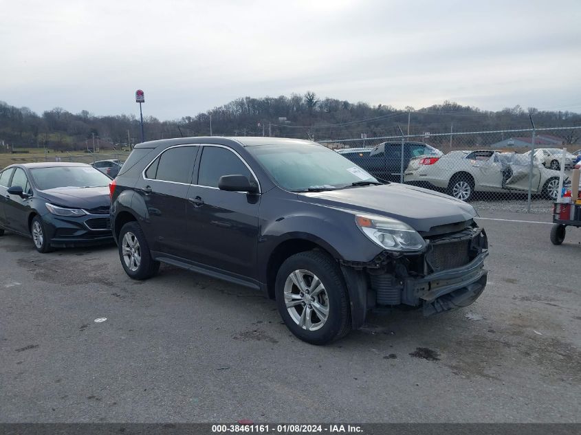 2016 CHEVROLET EQUINOX LS - 2GNALBEK4G6185678