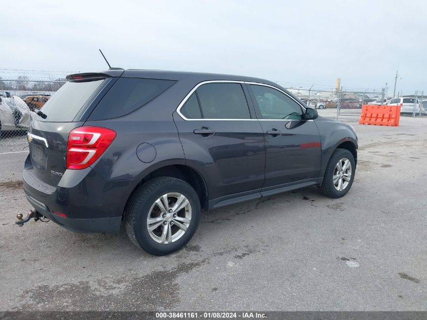 2016 CHEVROLET EQUINOX LS - 2GNALBEK4G6185678