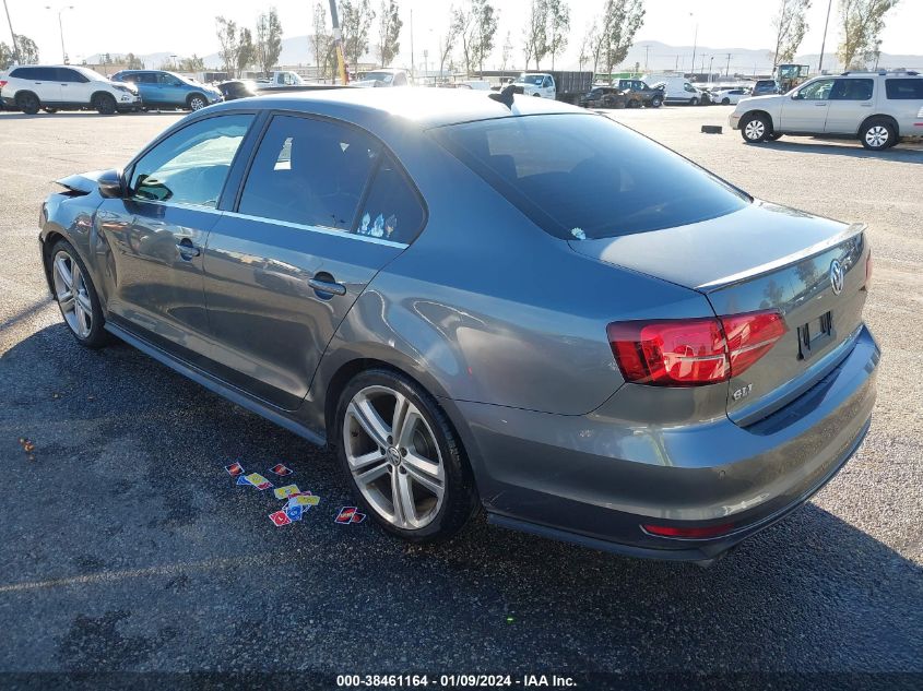 2017 VOLKSWAGEN JETTA GLI - 3VW4T7AJ7HM394479