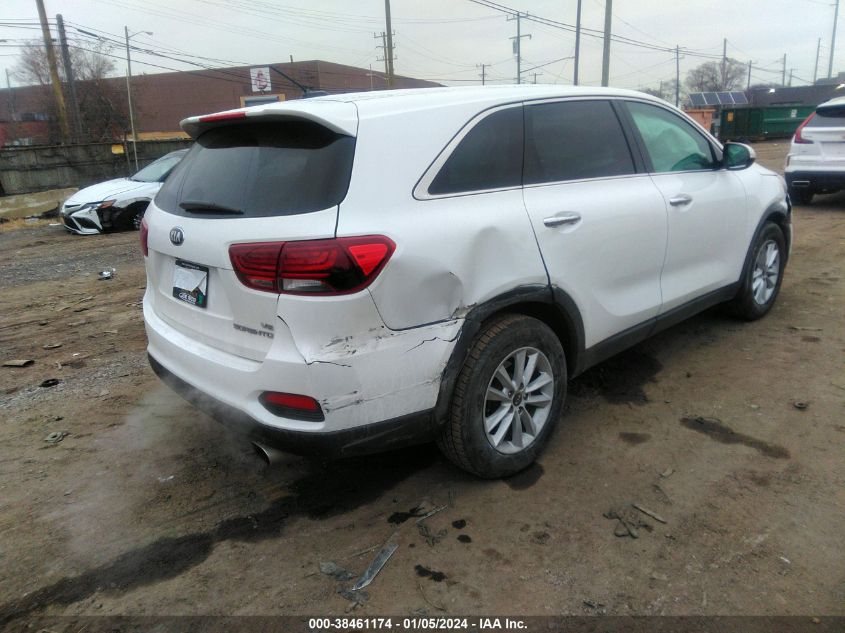 2020 KIA SORENTO S - 5XYPG4A52LG615370