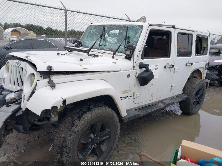 2015 JEEP WRANGLER UNLIMITED SAHARA - 1C4HJWEG2FL708637