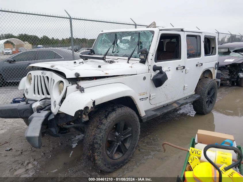 2015 JEEP WRANGLER UNLIMITED SAHARA - 1C4HJWEG2FL708637