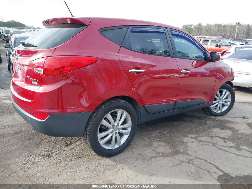 2013 HYUNDAI TUCSON LIMITED - KM8JU3AC4DU565588