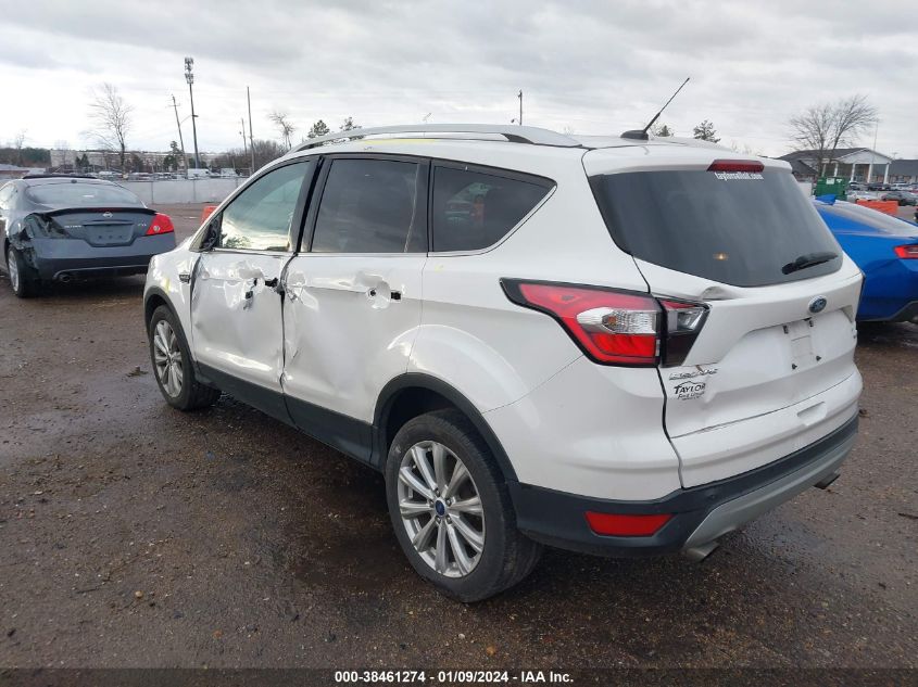 2017 FORD ESCAPE TITANIUM - 1FMCU0J9XHUE05250